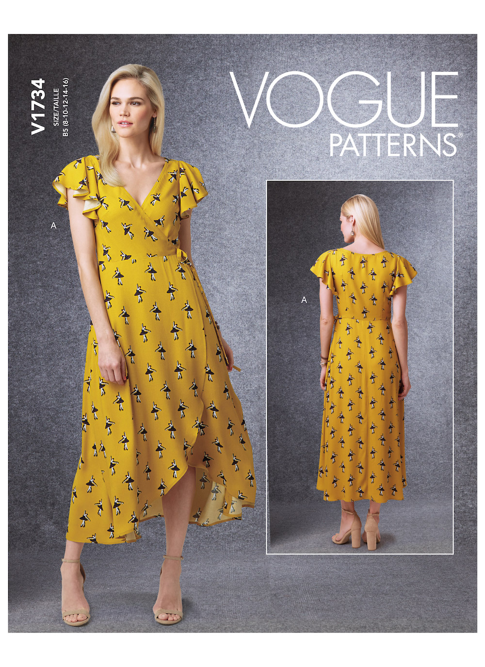 Vogue® Patterns Papierschnittmuster Damen - Kleid - V1734