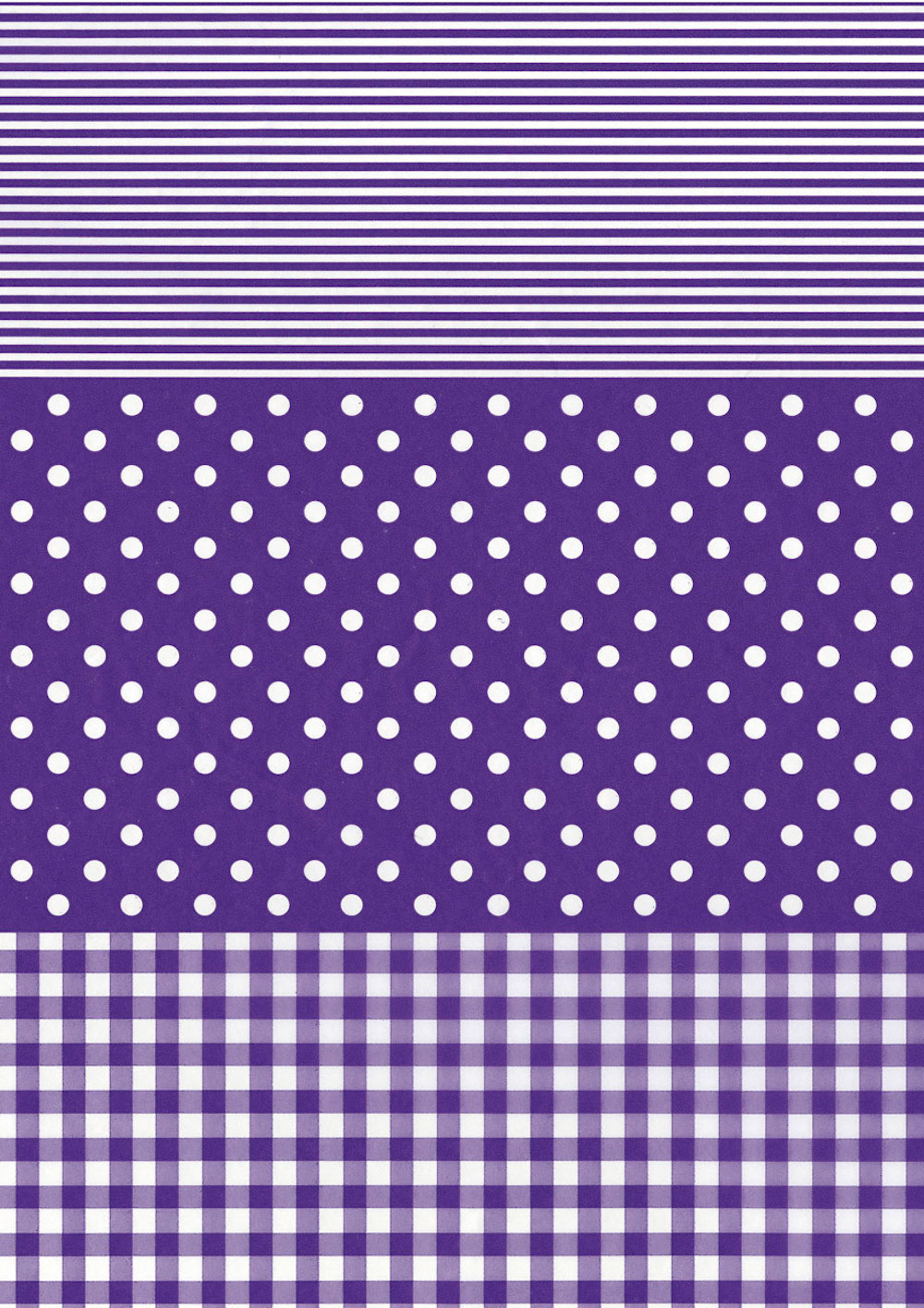 Décopatch-Papier 488 Streifen/Punkte/Karo violett , 30 x 40 cm