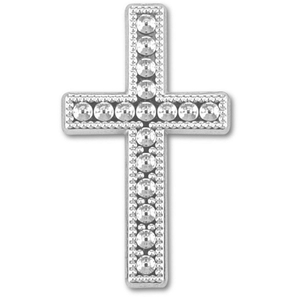  Streuteile Kreuz  15 Stück -gold/silber-