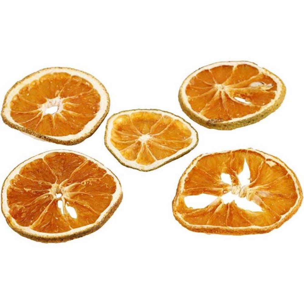 Orangenscheiben, D: 40-60 mm, 5 Stk/ 1 Pck