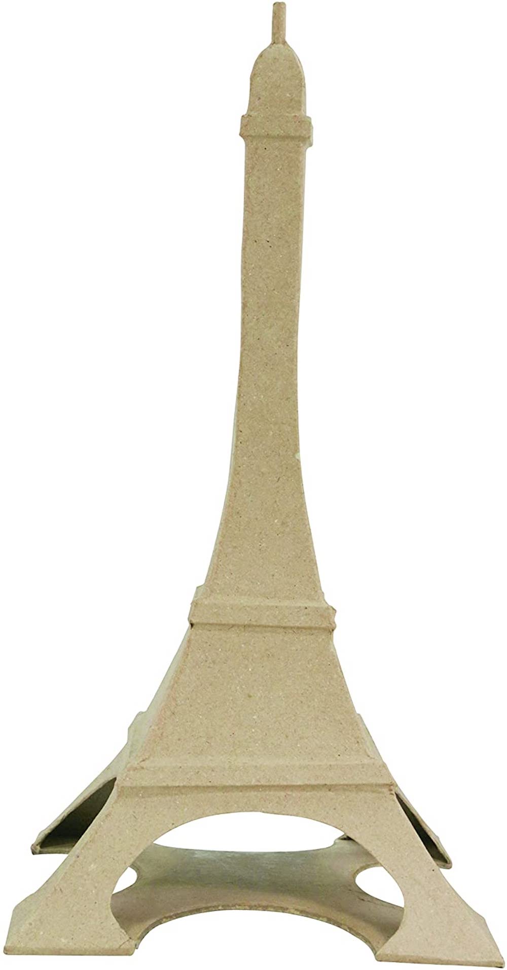 Décopatch Figur - Pappmaché Eiffelturm M 32 cm - Kartonbraun