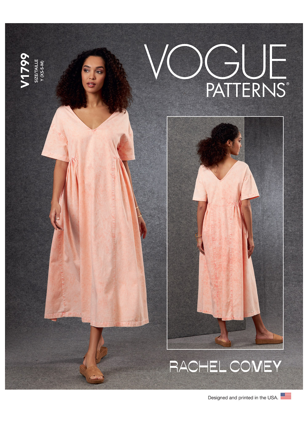 Vogue® Patterns Papierschnittmuster Damen - Midikleid  - V1799