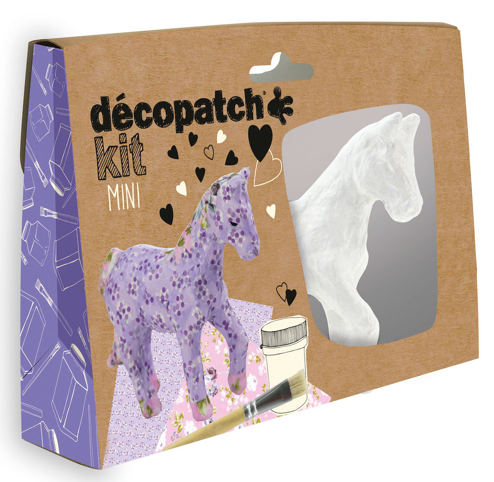 Décopatch, Mini-Set Pferd