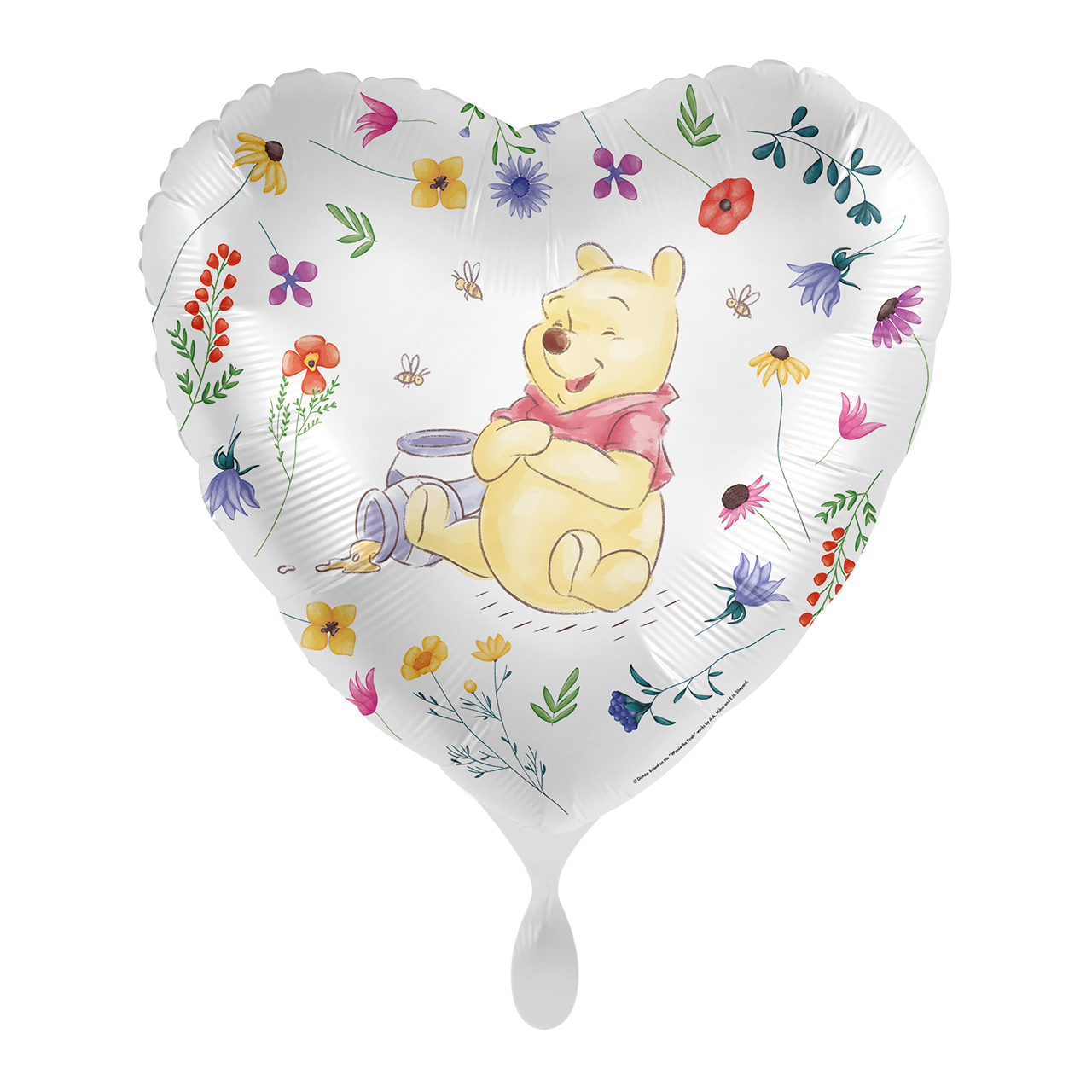 Folienballon Herz - Disney - Heartly from Pooh  - 43cm/17in