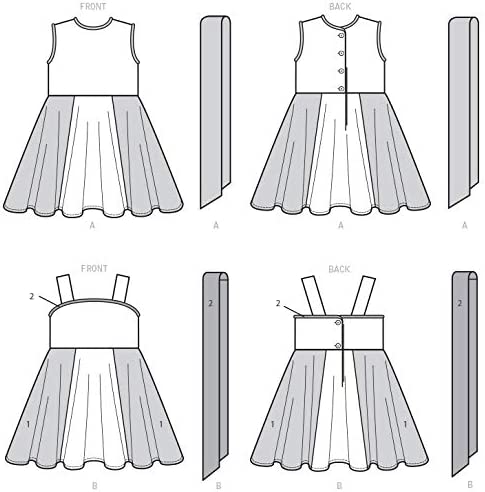 McCall's® Papierschnittmuster Kleid Mädchen M7770