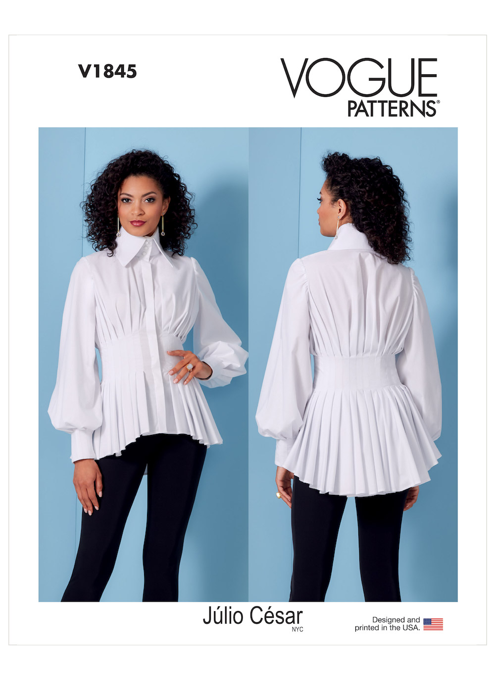 Vogue® Patterns Papierschnittmuster Damen - Shirt - V1845