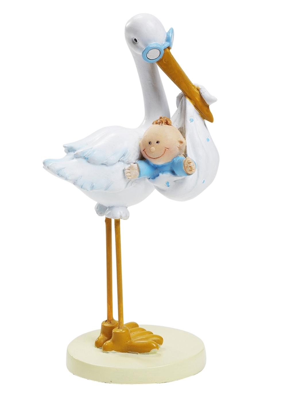 CREApop® Storch mit Baby 11cm