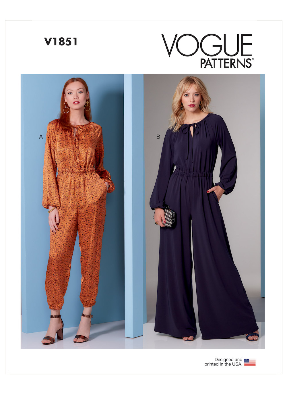 Vogue® Patterns Papierschnittmuster Damen - Jumpsuit - V1851