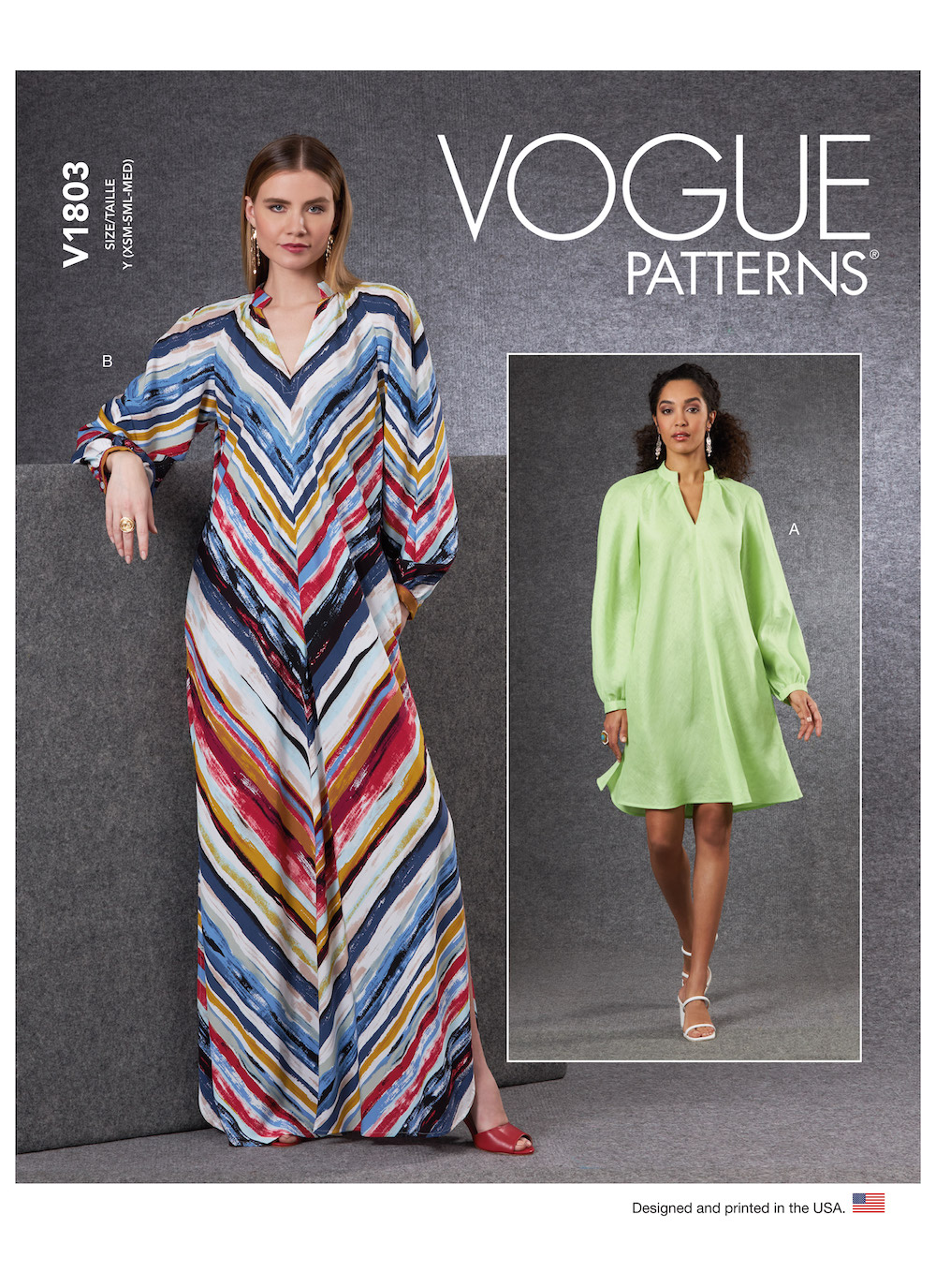 Vogue® Patterns Papierschnittmuster Damen - Kleid  - V1803