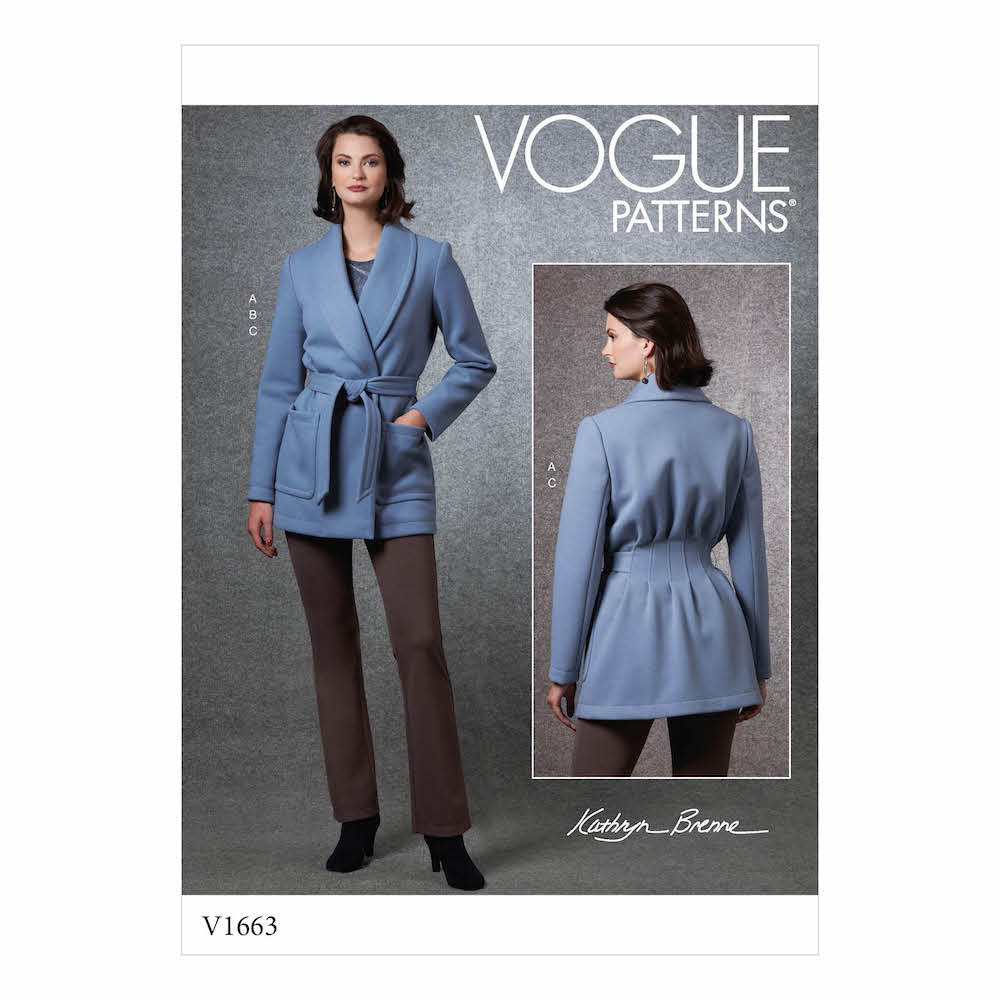 Vogue® Patterns Papierschnittmuster Damen Jacke & Hose V1663