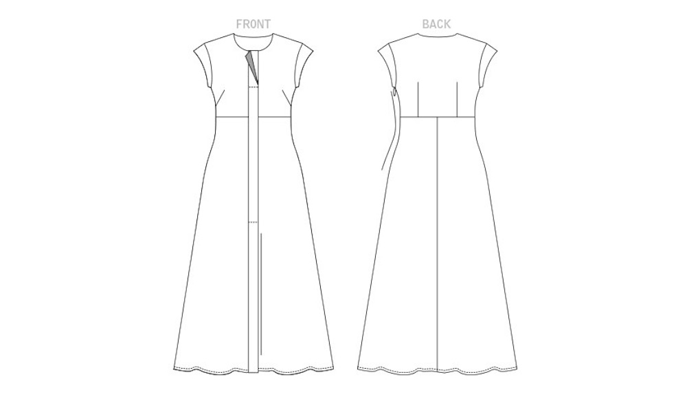 Vogue® Patterns Papierschnittmuster Damen - Kleid - V1859