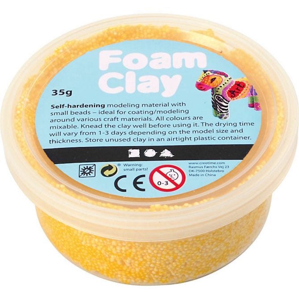 Foam Clay®, Modelliermasse mit kleinen Perlen  