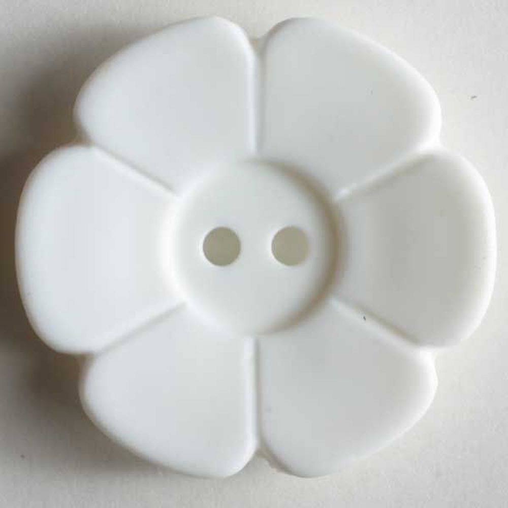 Quiltingknopf in Form einer hübschen Blume , 2-Loch