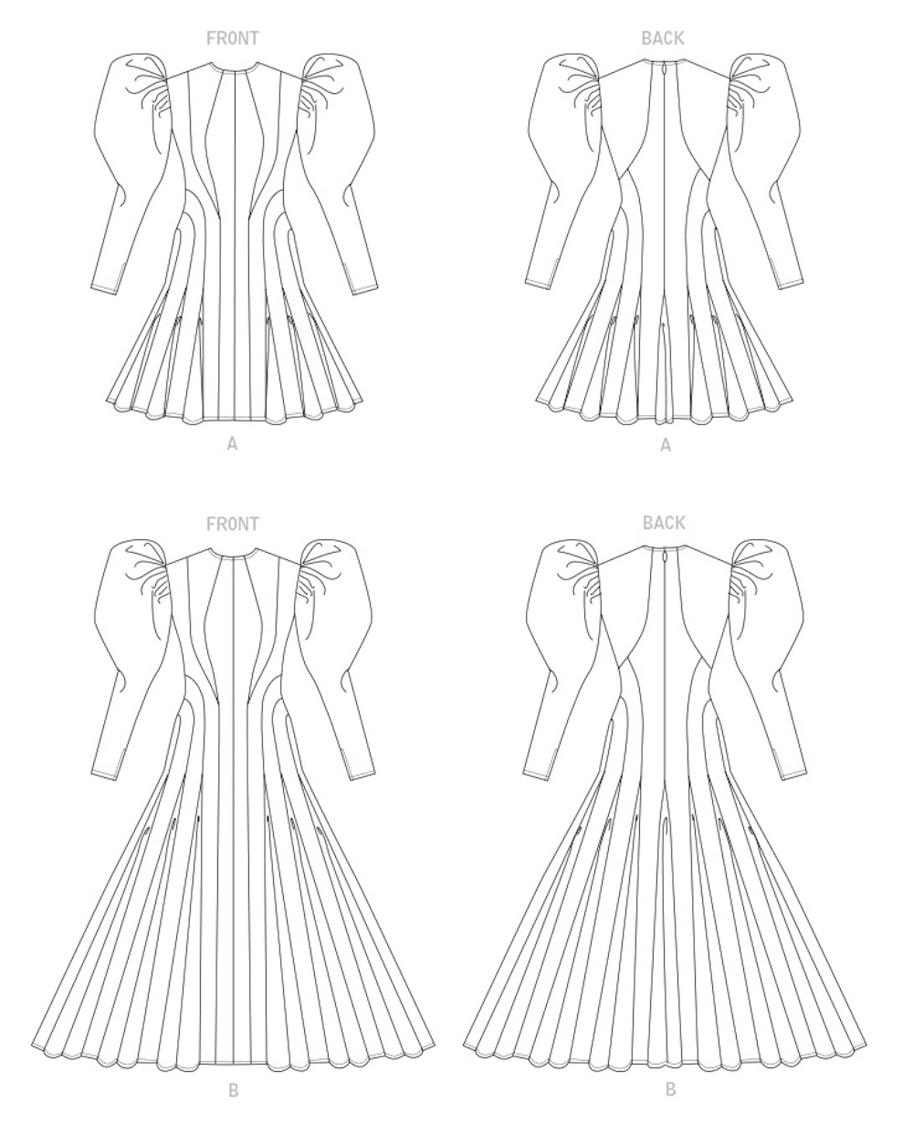 Vogue® Patterns Papierschnittmuster Damen - Kleid - V1782