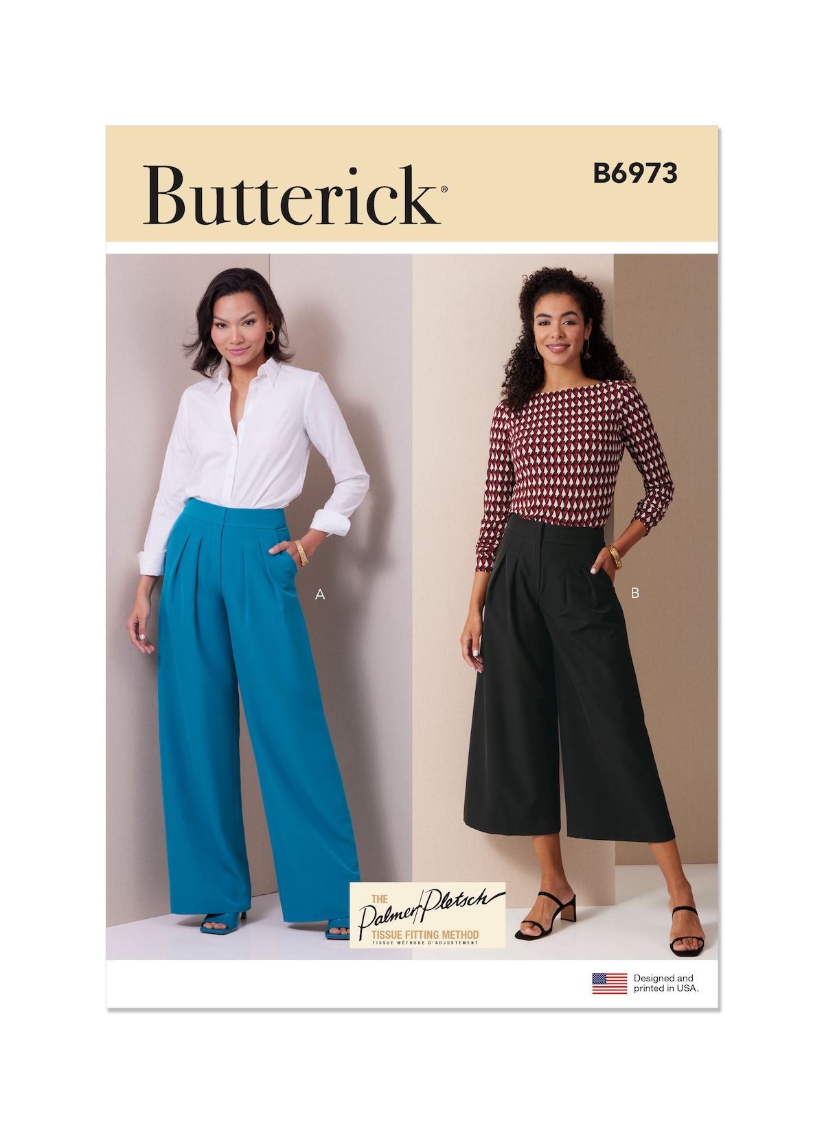 Butterick® Papierschnittmuster Damen - Hose - B6973