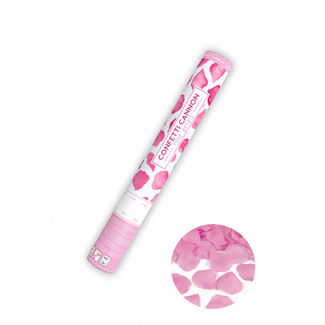 Konfettikanone - Rosenblätter - Pink