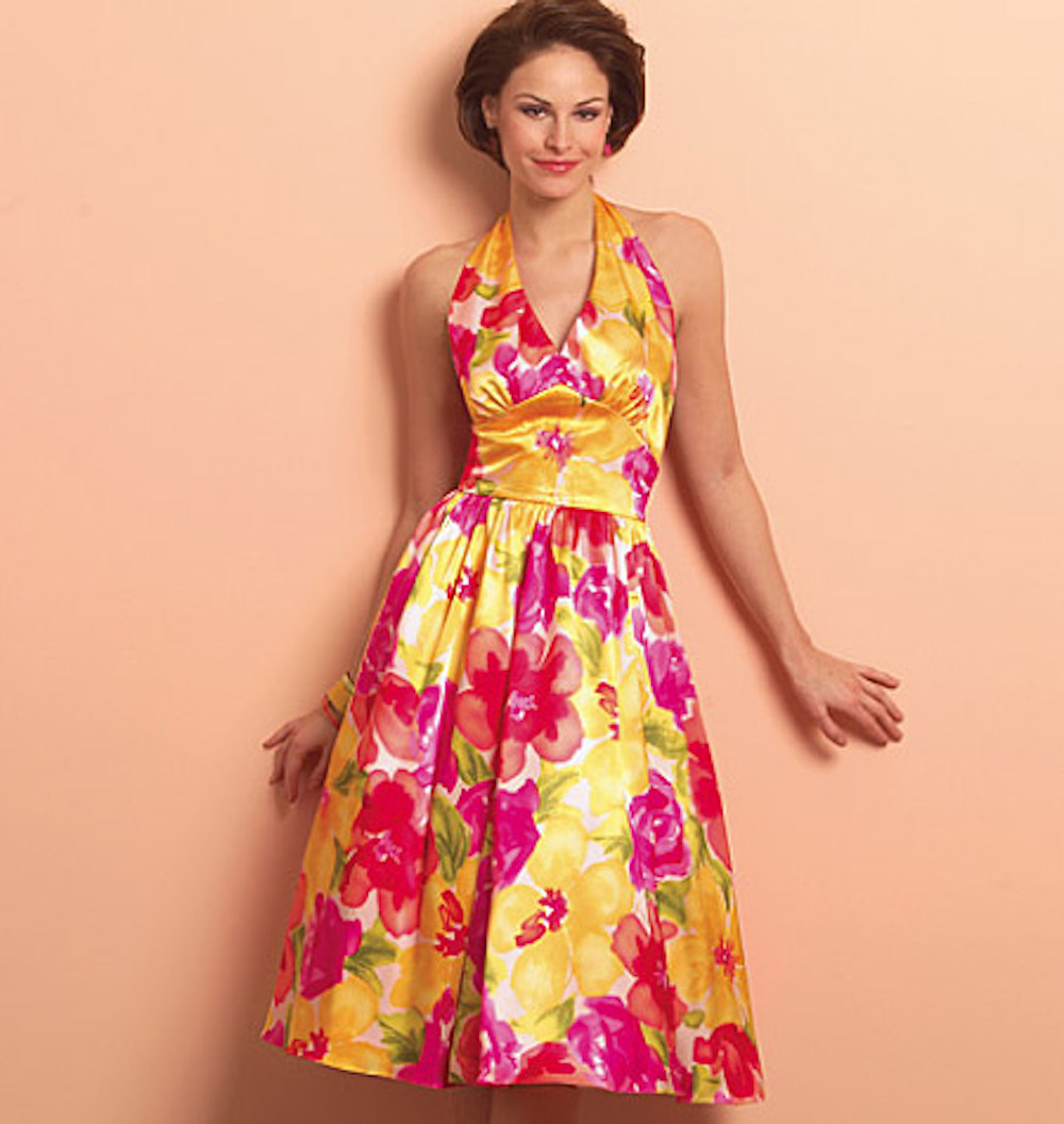 Butterick® Papierschnittmuster Retro '47 Kleid Damen B5209