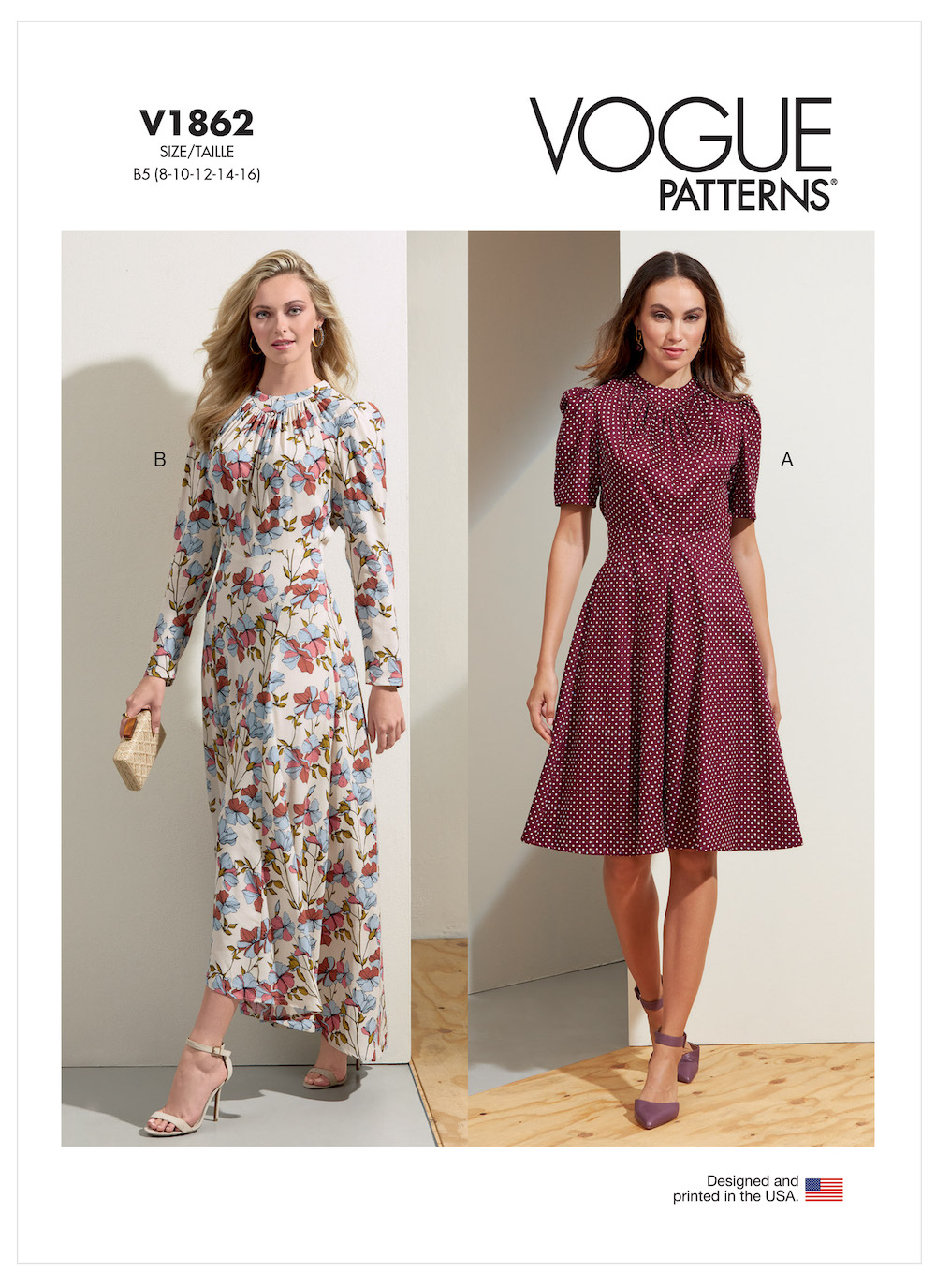 Vogue® Patterns Papierschnittmuster Damen - Kleid - V1862