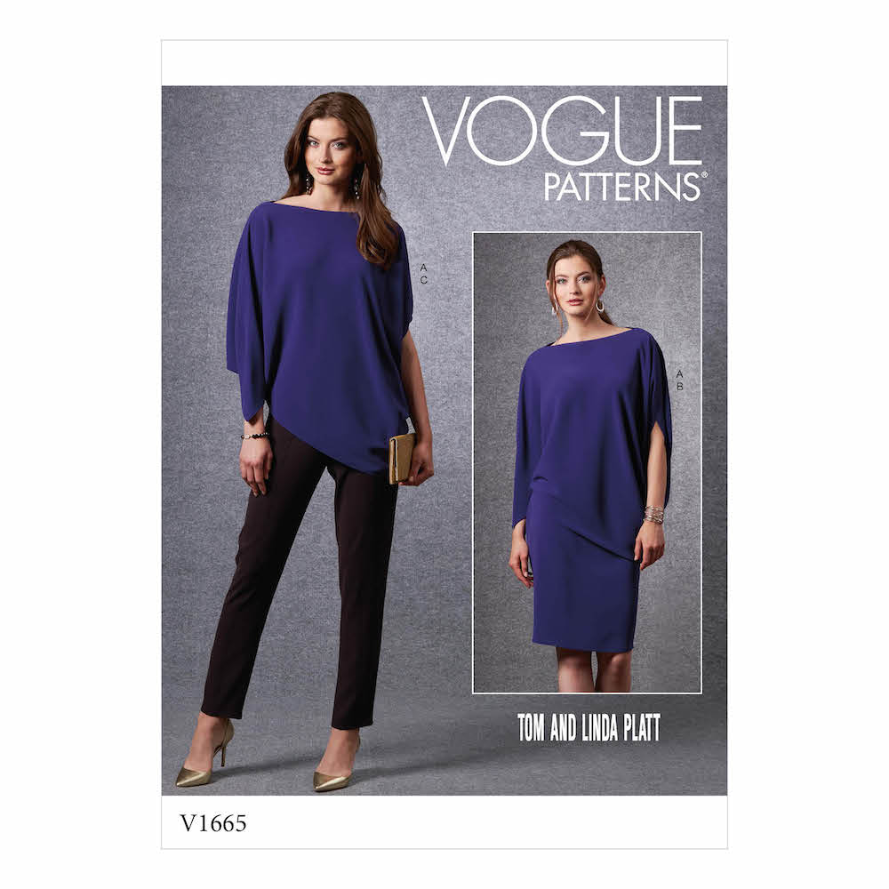 Vogue® Patterns Papierschnittmuster Damen Shirt, Rock & Hose V1665 (Tom And Linda Platt)