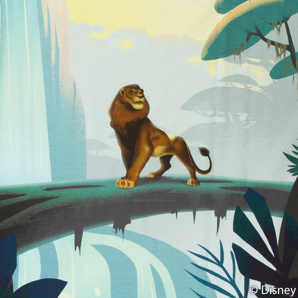 Panel Baumwolljersey - Simba -  Disney König der Löwen - 50x60cm