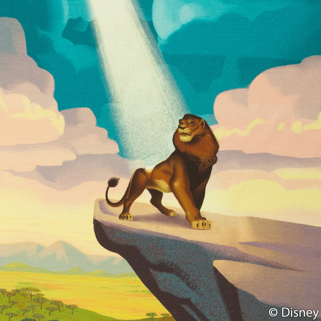 Panel Baumwolljersey - Mufasa -  Disney König der Löwen - 50x60cm