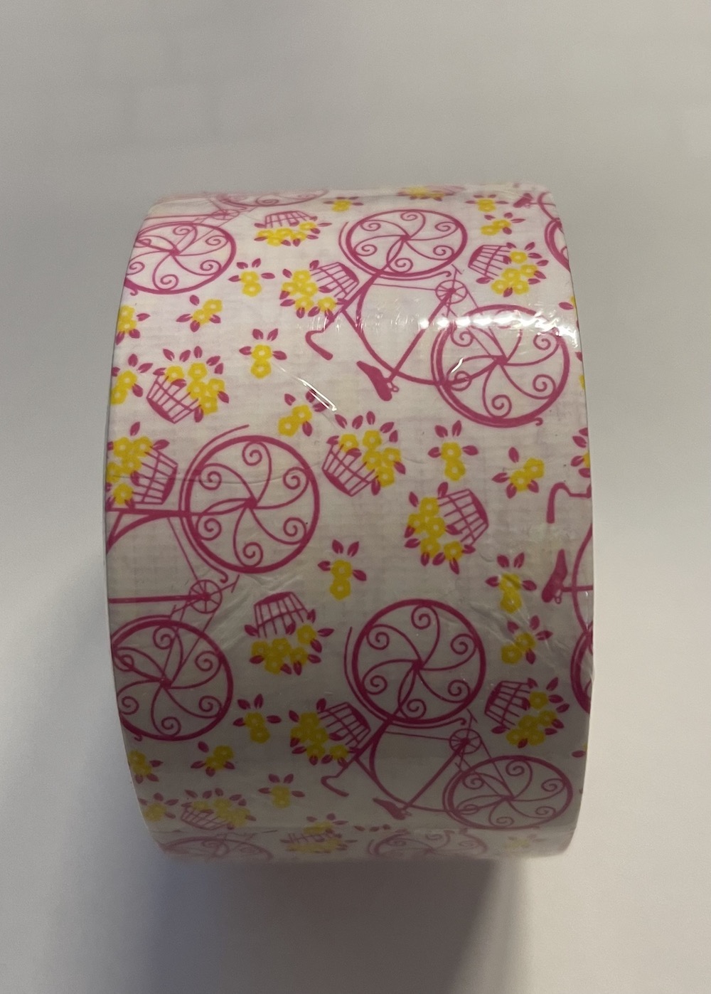 Klebeband Duct Tape  Fahrrad rosa  48mm x 5m     