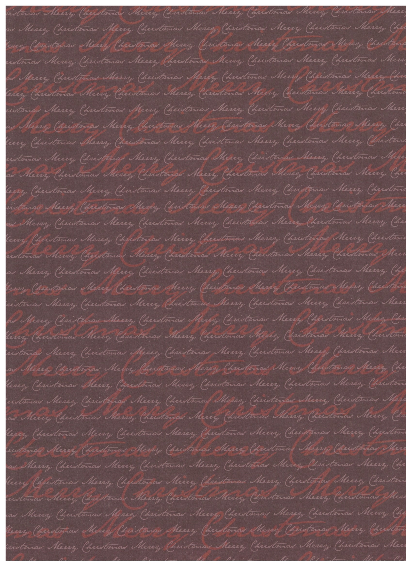 Scrapbook-Papier Design-Papier, 30,5x30,5 cm, 120 g, 1 Bogen  Merry Christmas rot