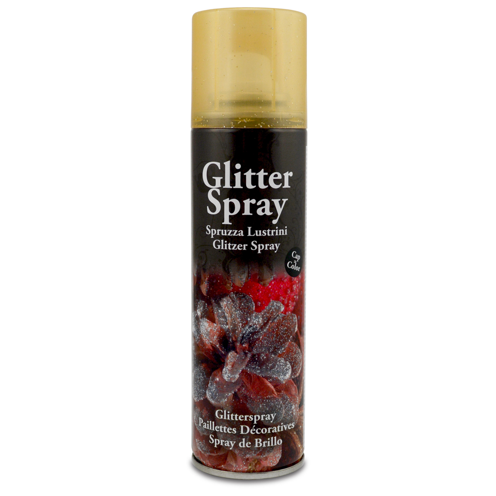 Glitterspray -gold-, 100 ml Sprühdose