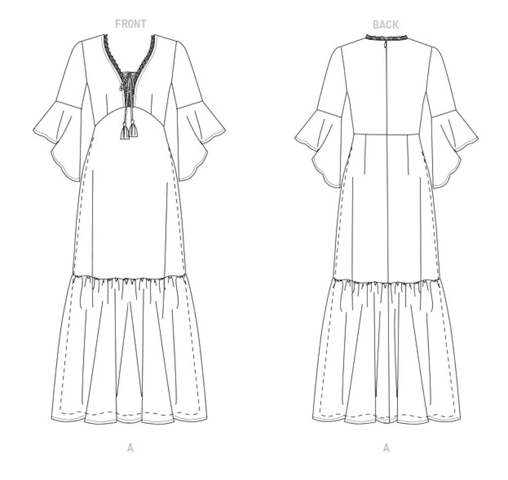 Vogue® Patterns Papierschnittmuster Kleid V1693