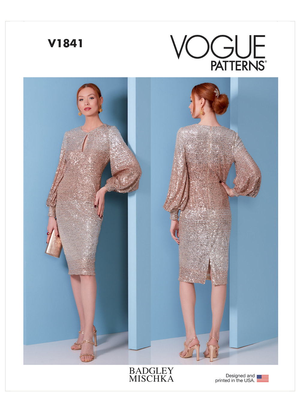 Vogue® Patterns Papierschnittmuster Damen - Kleid - V1841