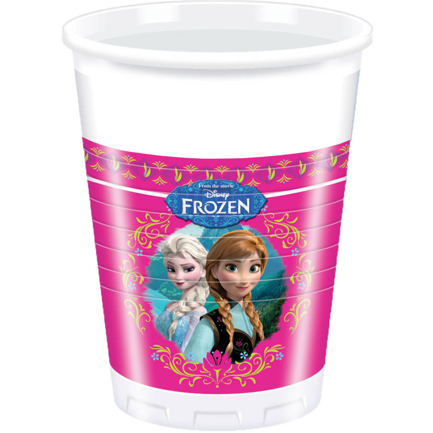 Disney Eiskönigin Frozen - Becher Anna & Elsa  8 Stück  200 ml