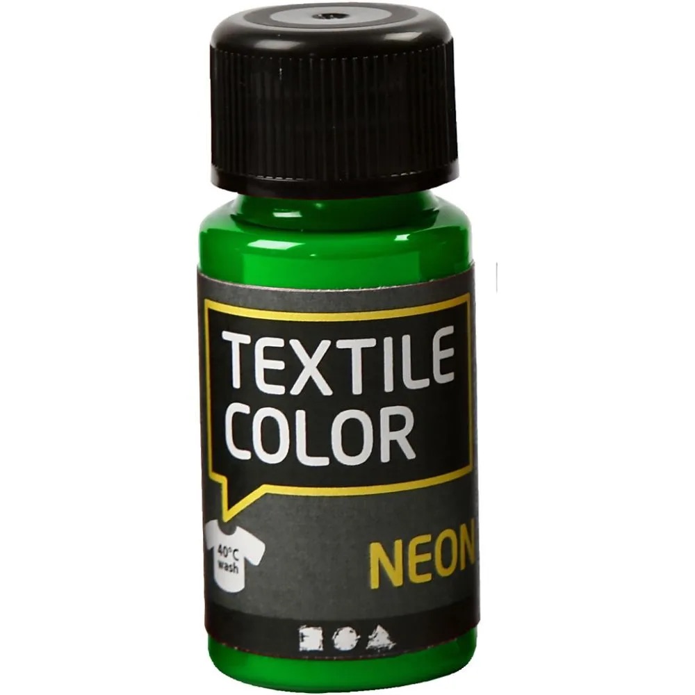 Textilfarbe, Neon, 50 ml/ 1 Flasche