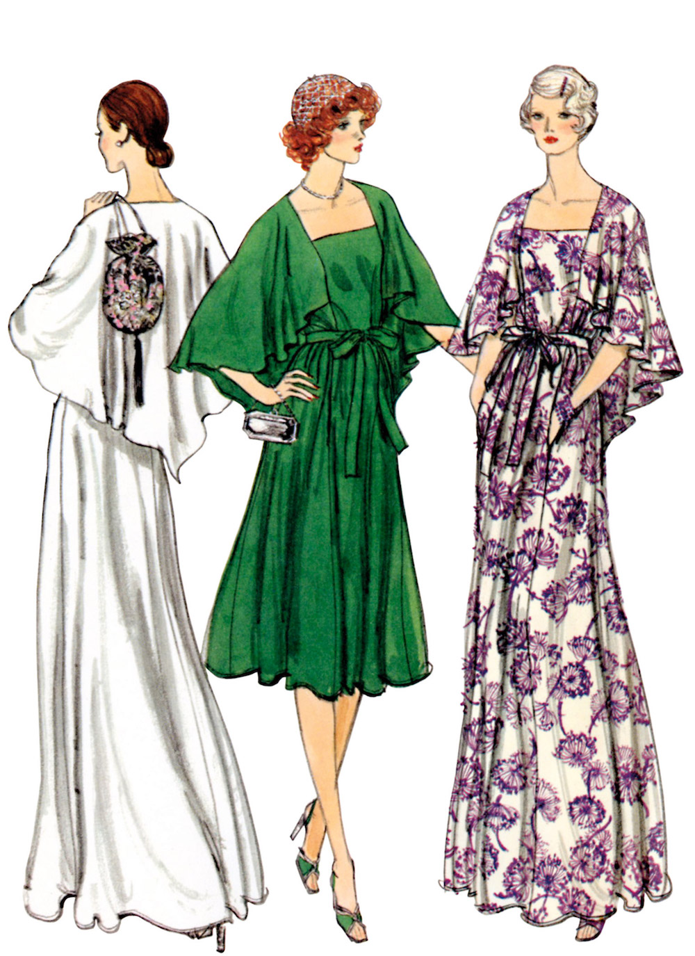 Vogue® Patterns Papierschnittmuster Damen Vintage Kleid V1947