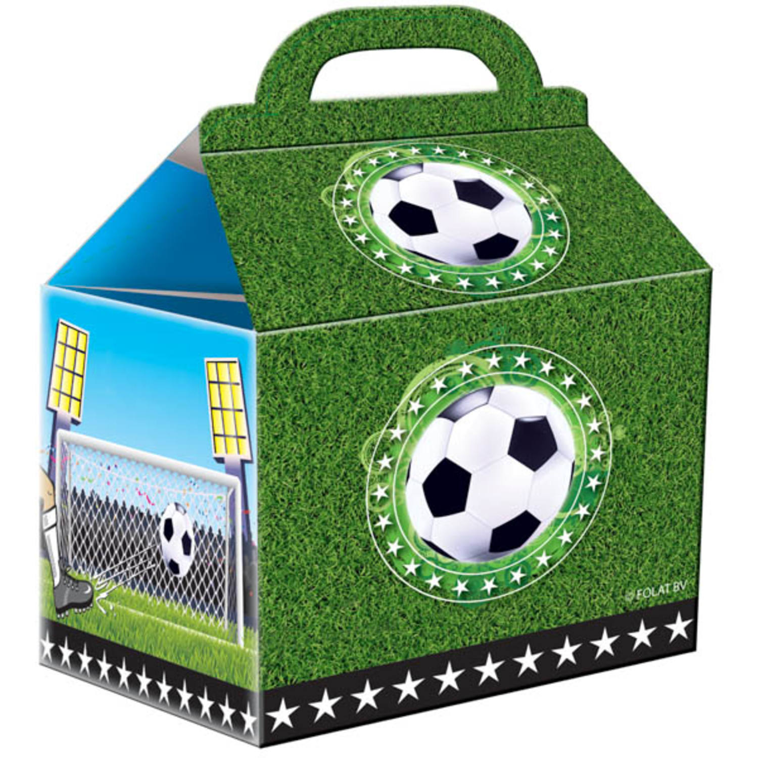 Fußball kleine Boxen - 4 Stück