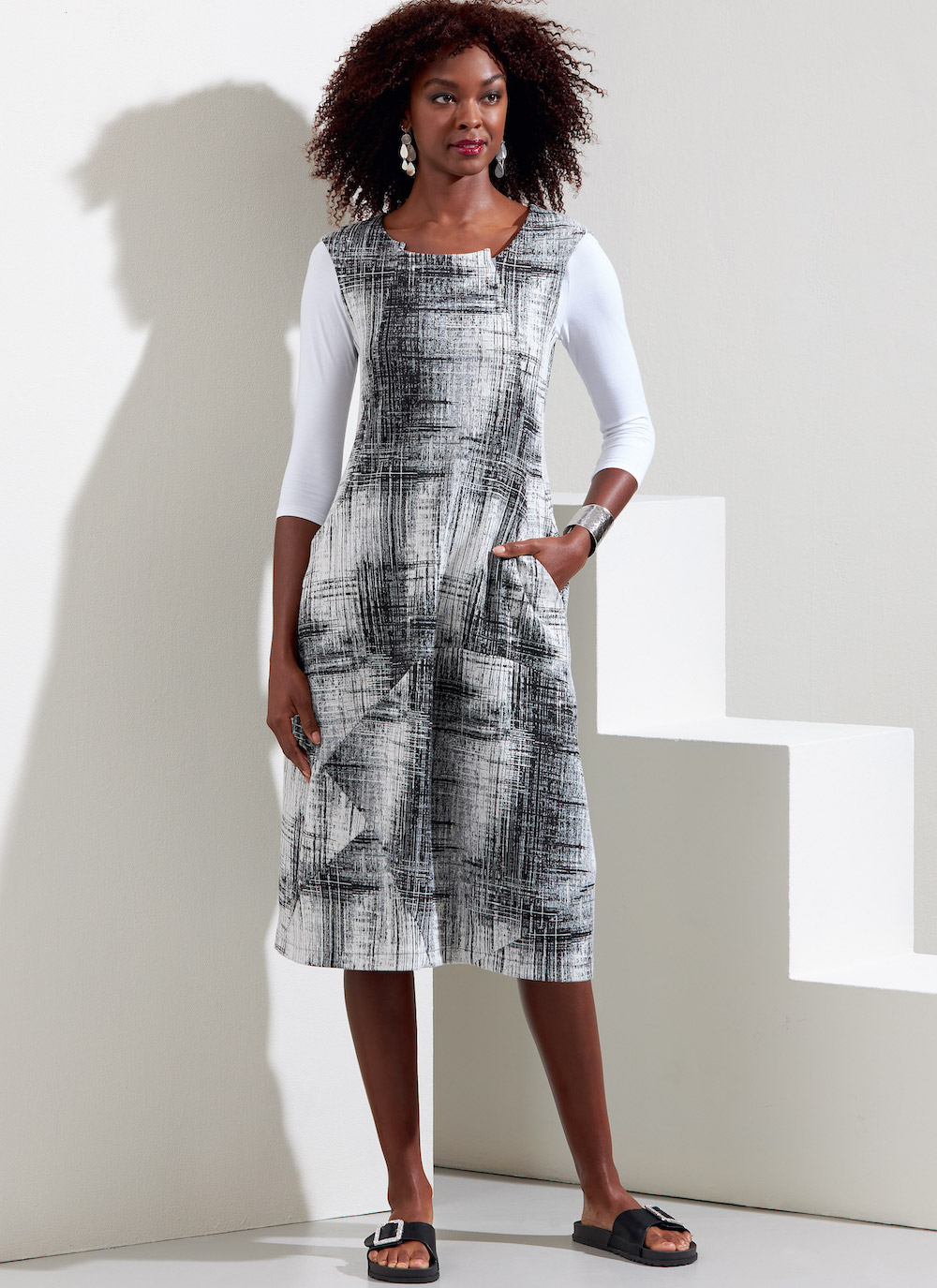 Vogue® Patterns Papierschnittmuster Damen - Pulloverkleid - V1860