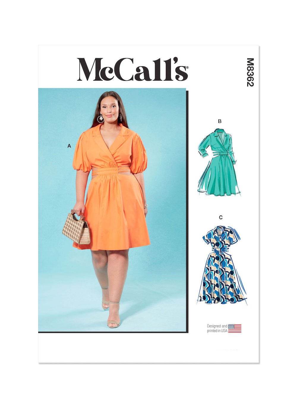 McCall's® Papierschnittmuster Kleid Damen M8362