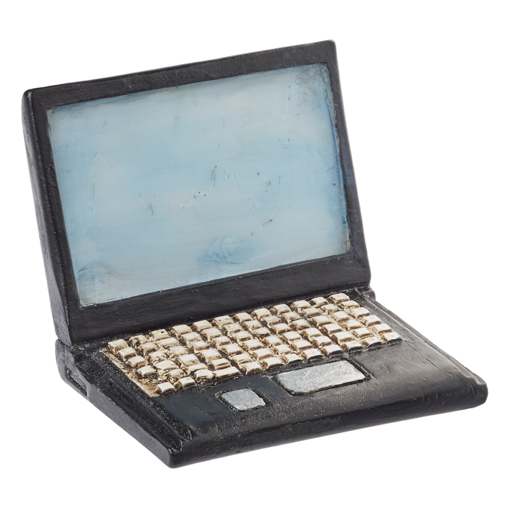 Laptop, Mini-Figur, ca. 4 cm