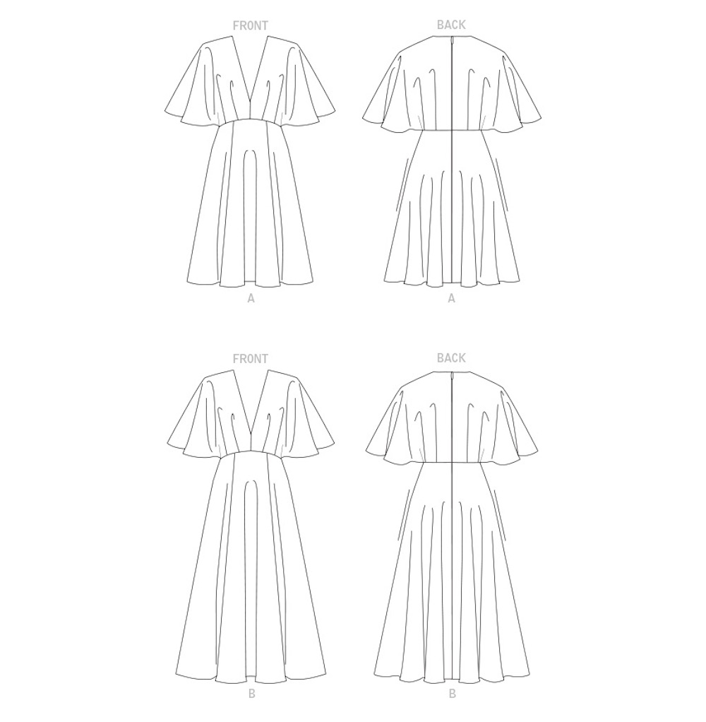 Vogue® Patterns Papierschnittmuster Damen - Kleid  - V1801
