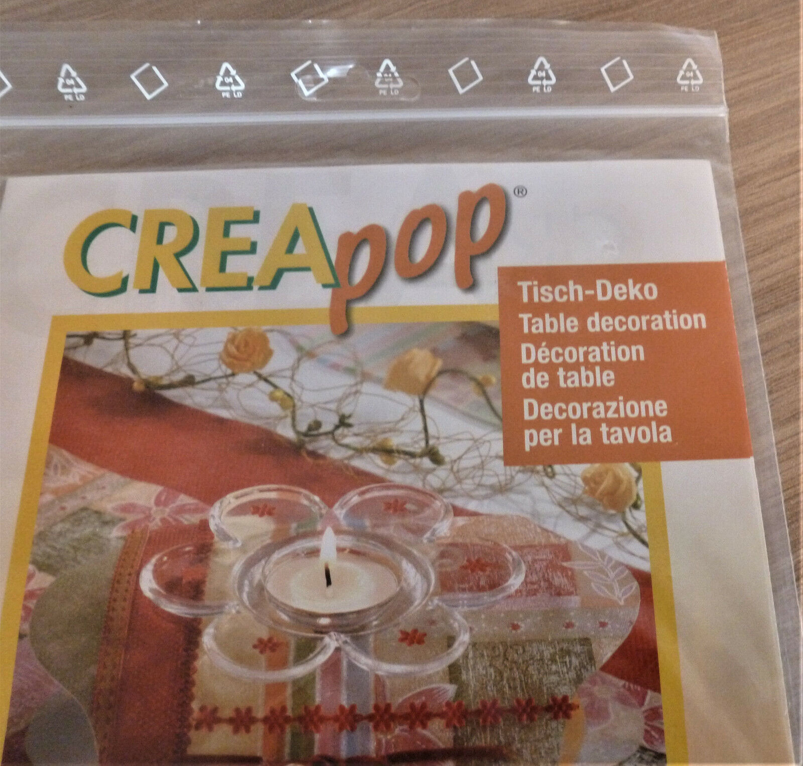 CREApop® Teelichthalter Blume 1-fach   1 Stck.  