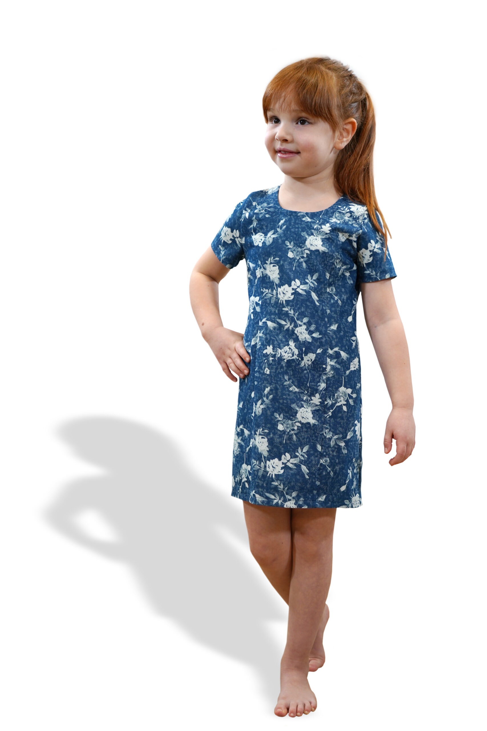 Papierschnittmuster Etui-Kleid Kinder - Gr. 74-164 - Nähanleitung und Schnittmuster von Fadenkäfer