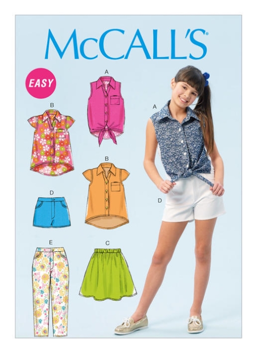 McCall's® Papierschnittmuster Sommerkleidung Mädchen M6951