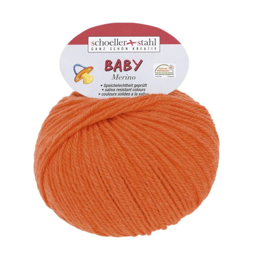 Schoeller+Stahl Baby Cotton, 25g/90m, orange