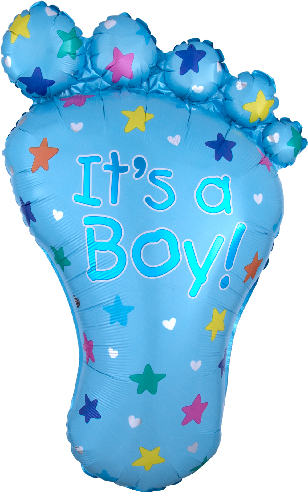 Folienballon XXL - It's a Boy! Fuß - 82cm