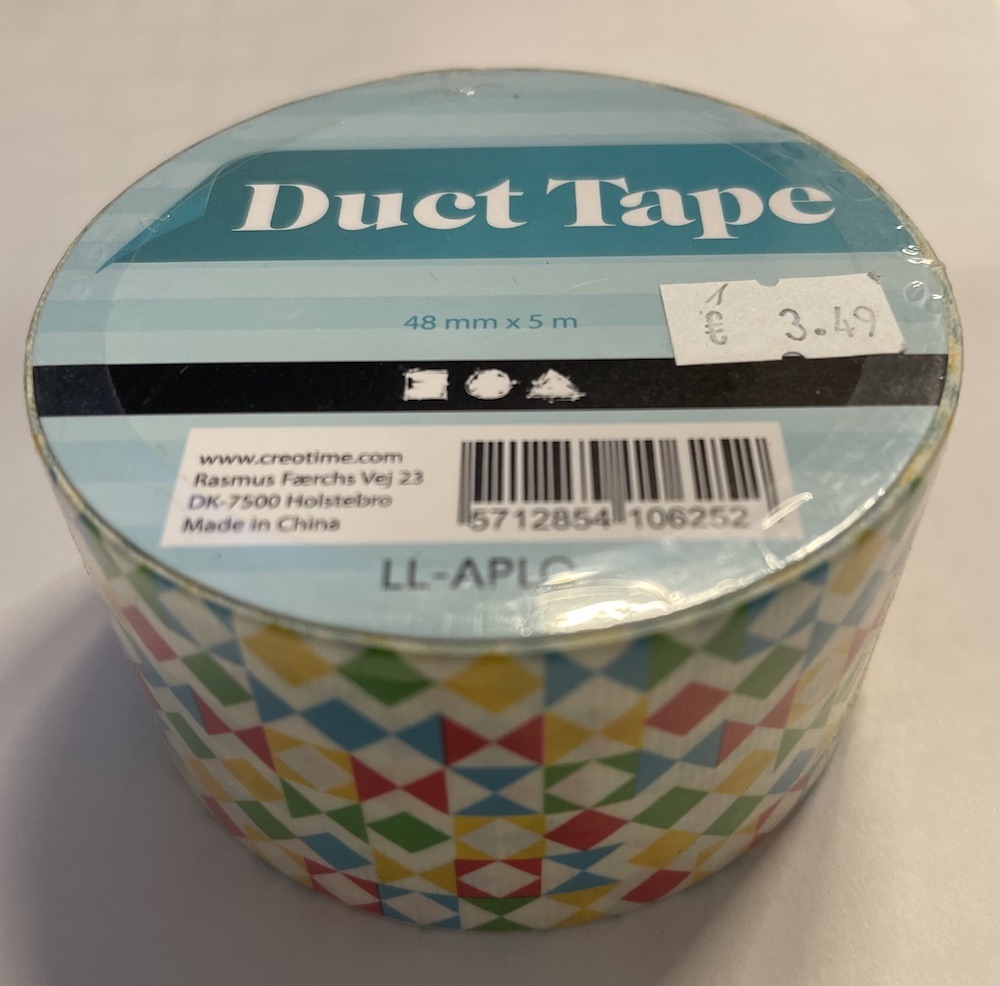 Klebeband Duct Tape  Geometrische Formen  48mm x 5m     