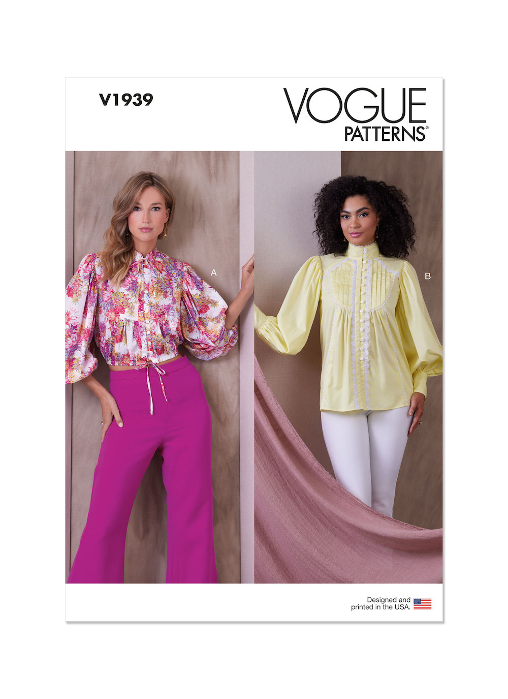 Vogue® Patterns Papierschnittmuster Bluse V1939