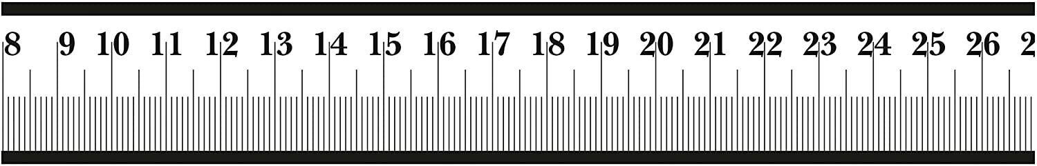 Masking Tape "Maßband 0-35cm", 1 Rolle, 30mm x 10m