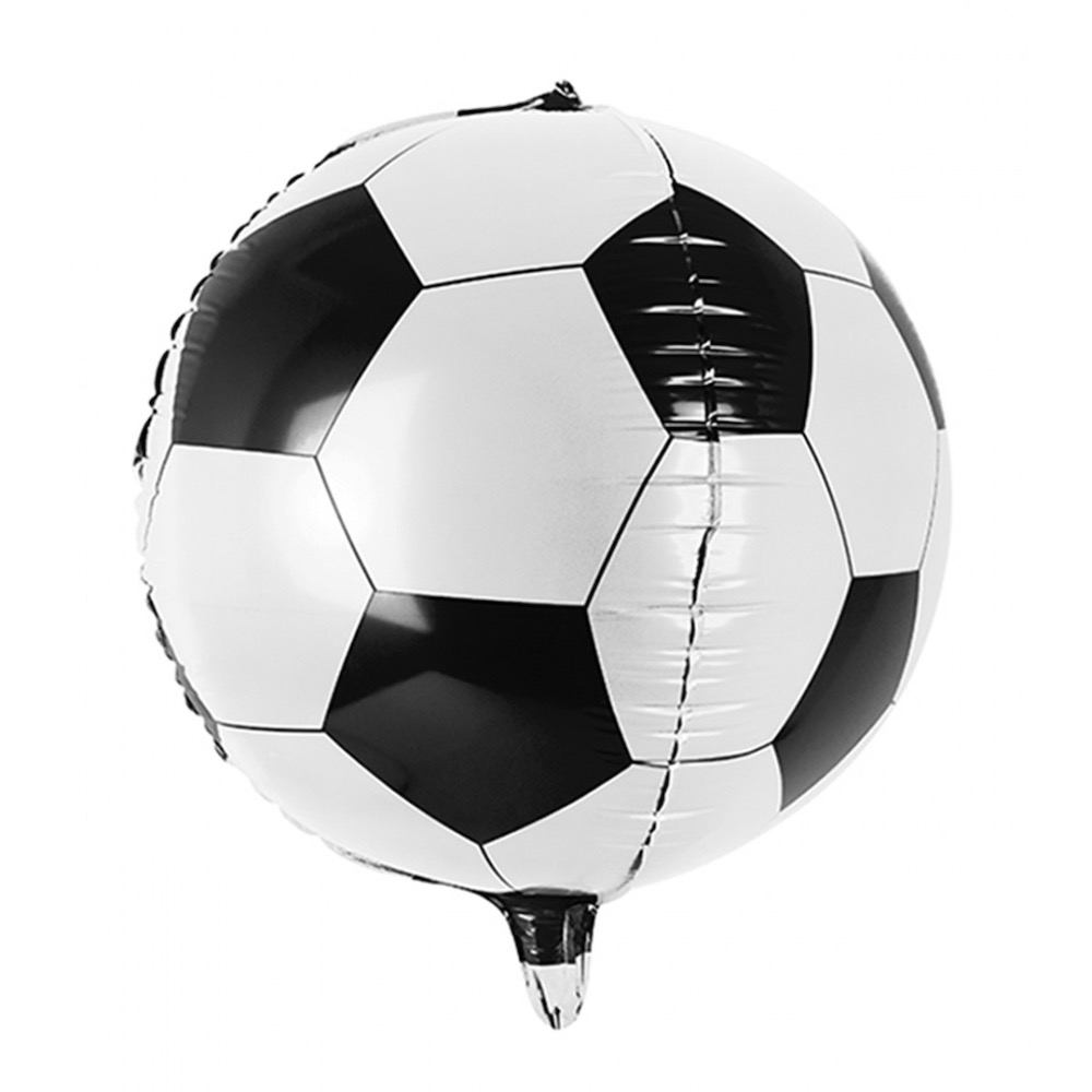 Folienballon rund - Fußball  1 Stck.