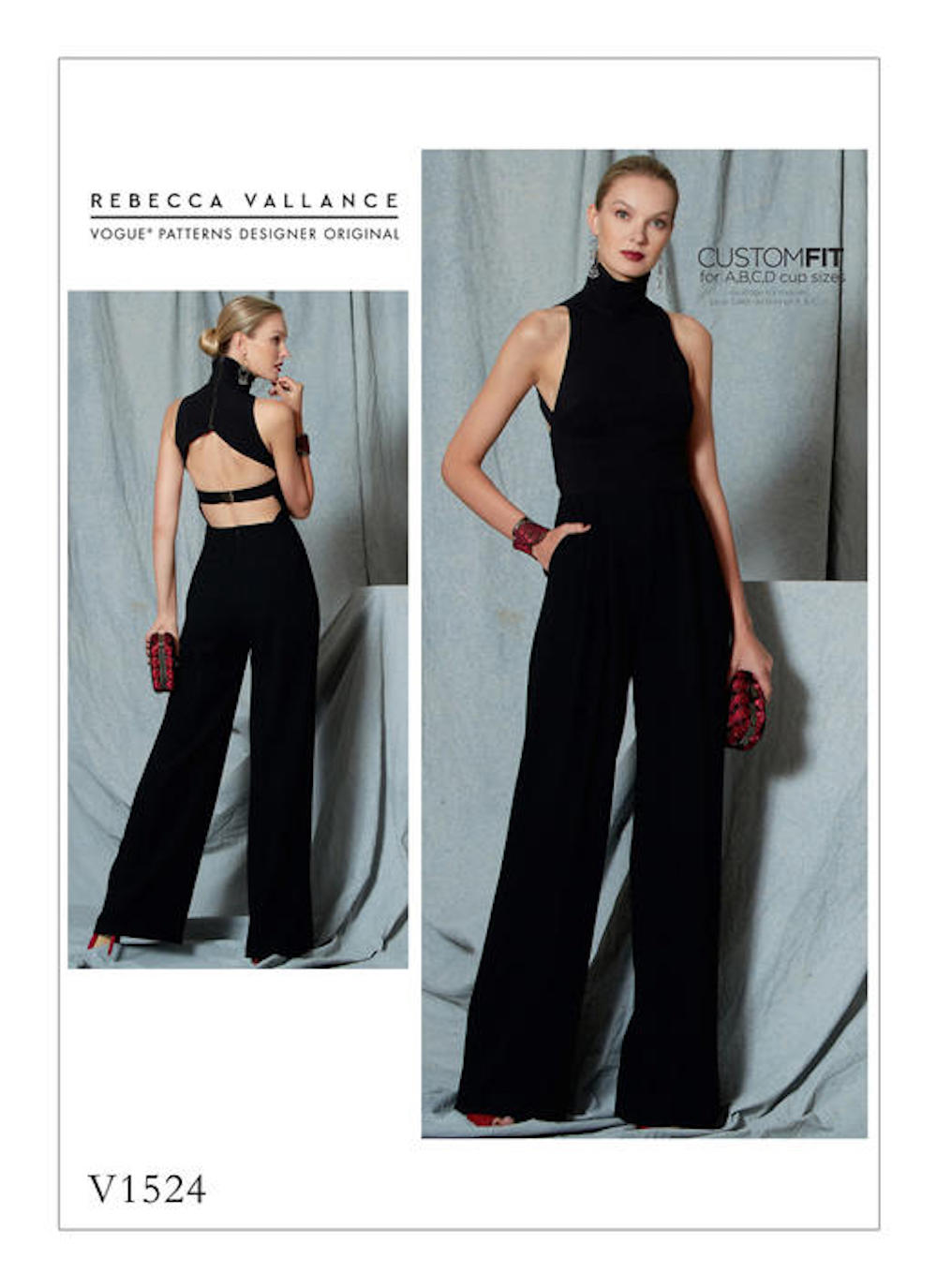Vogue® Patterns Papierschnittmuster Jumsuit Rebecca Vallance V1524