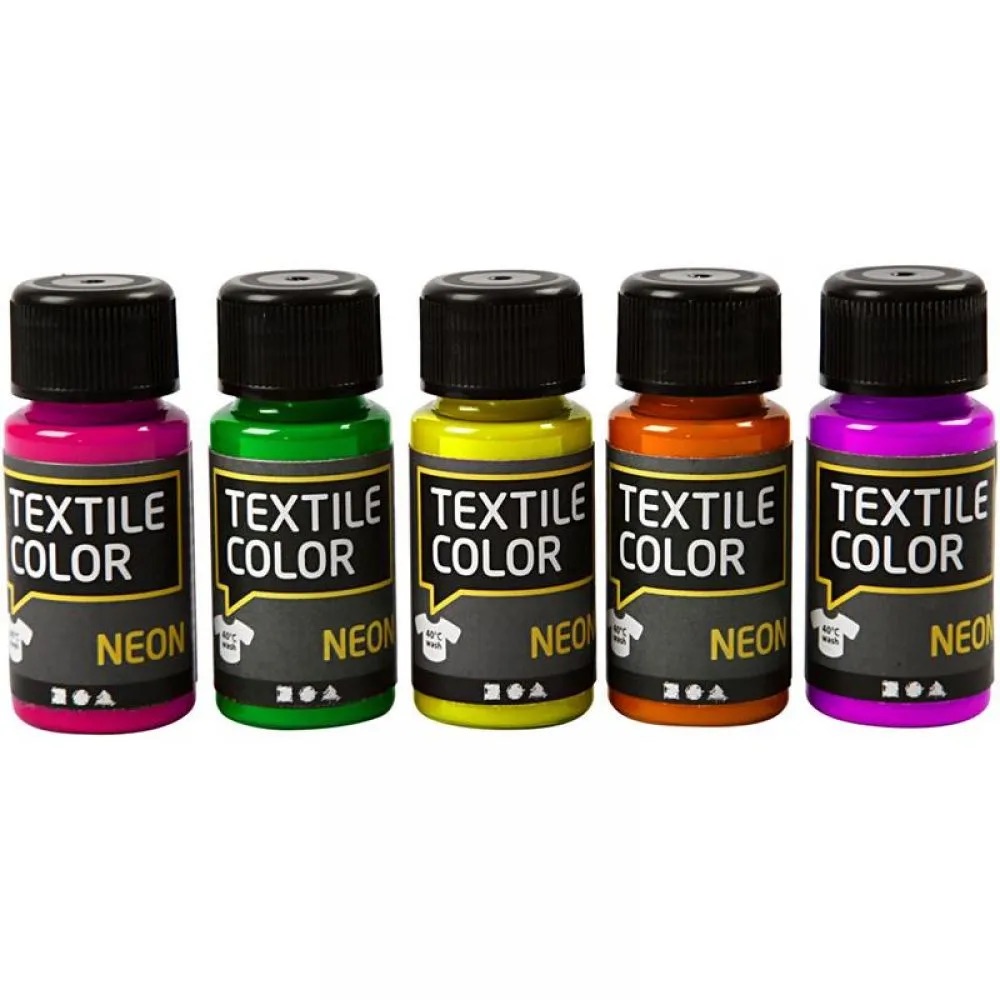 Textilfarbe, Neon, 50 ml/ 1 Flasche