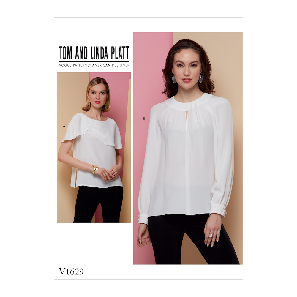 Vogue® Patterns Papierschnittmuster Damen Bluse V1629 (Tom And Linda Platt)